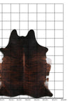 Premium Handcrafted Cowhide Rug With Hair On Leather Finish For Contemporary Living