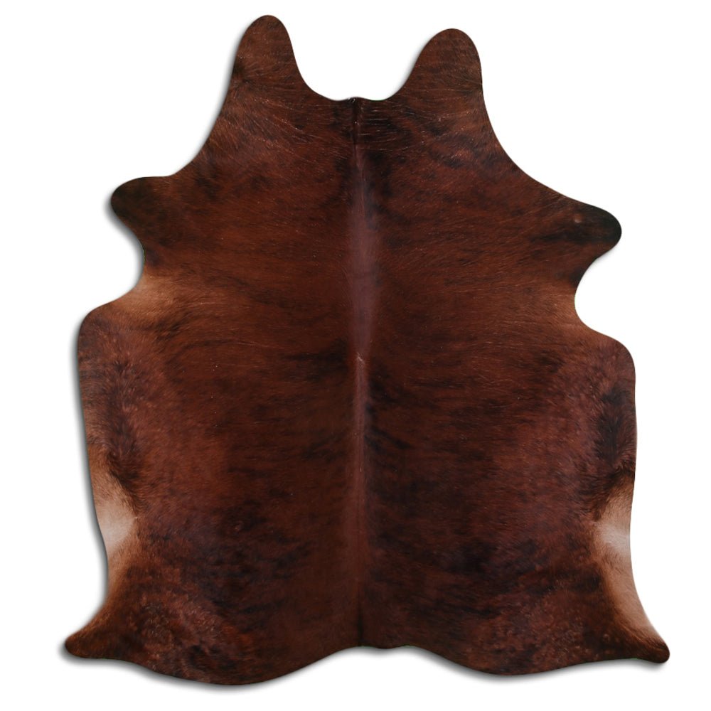 7.5 Ft X 6.5 Ft Genuine Brazilian Cowhide Skin Rug by Hilason | Hair-On Leather Home Décor Carpet