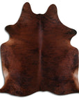 7.5 Ft X 6.5 Ft Genuine Brazilian Cowhide Skin Rug by Hilason | Hair-On Leather Home Décor Carpet