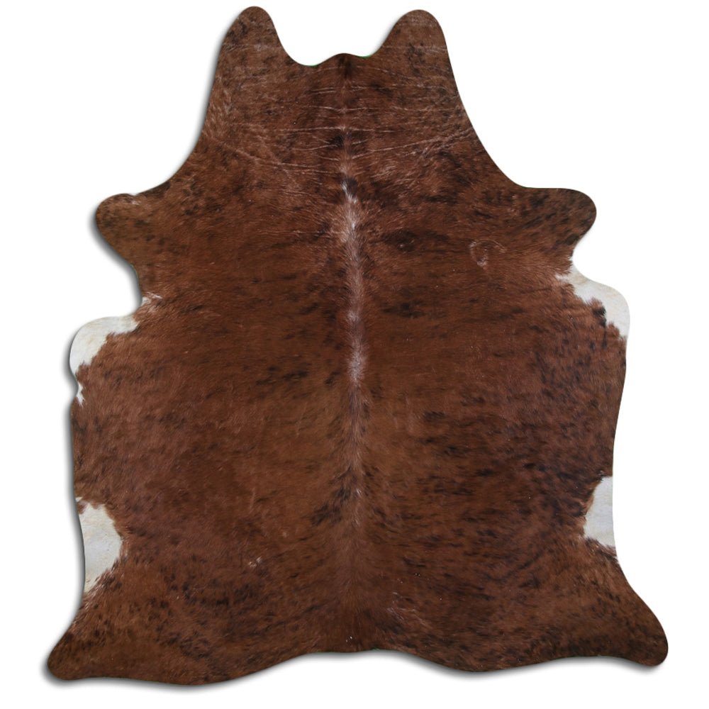 7.5 Ft X 6.5 Ft Genuine Brazilian Cowhide Skin Rug by Hilason | Hair-On Leather Home Décor Carpet