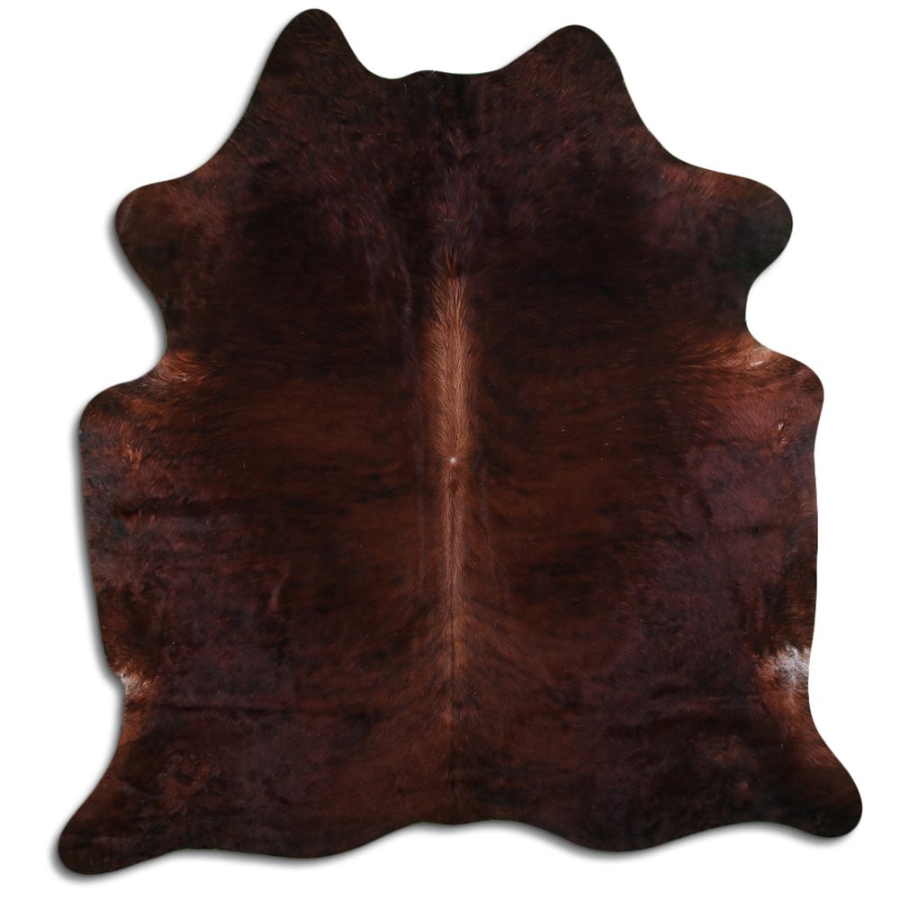 8 Ft X 7 Ft Genuine Brazilian Cowhide Skin Rug by Hilason | Hair-On Leather Home Décor Carpet