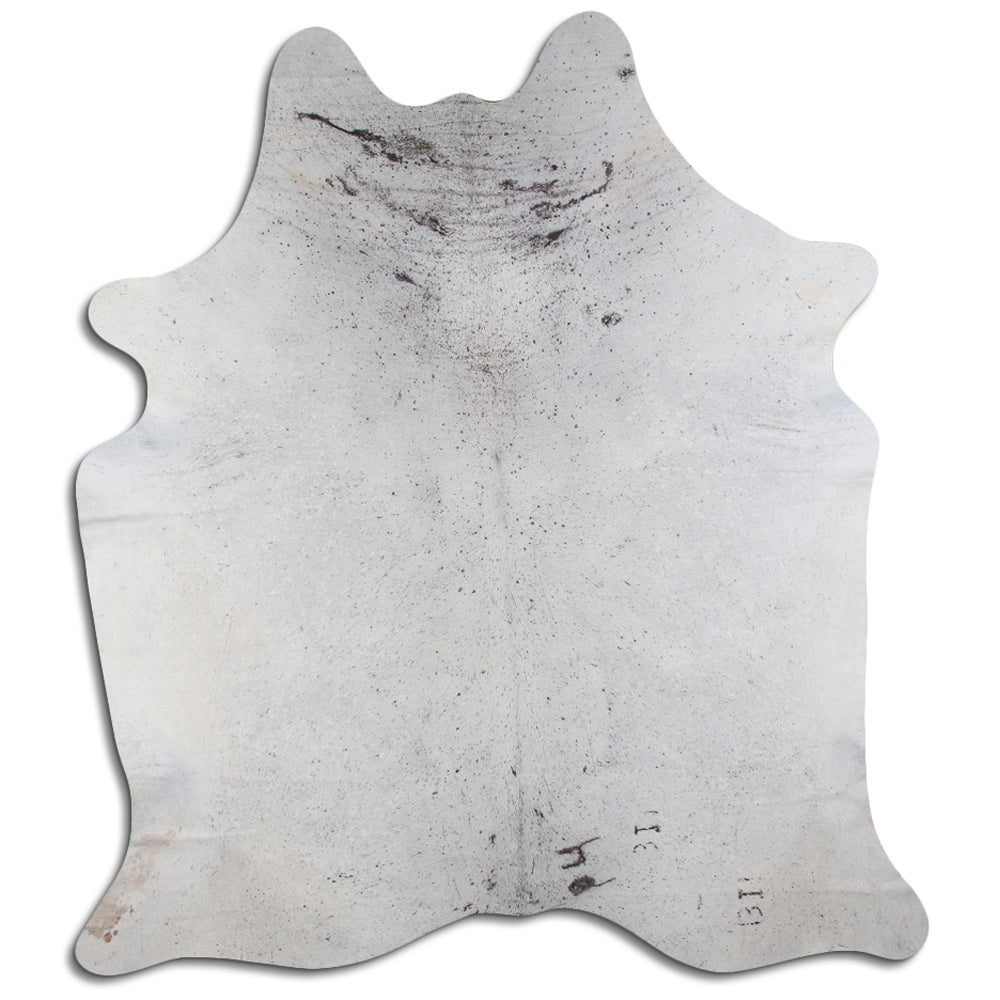 9 Ft X 7.5 Ft Genuine Brazilian Cowhide Skin Rug by Hilason | Hair-On Leather Home Décor Carpet