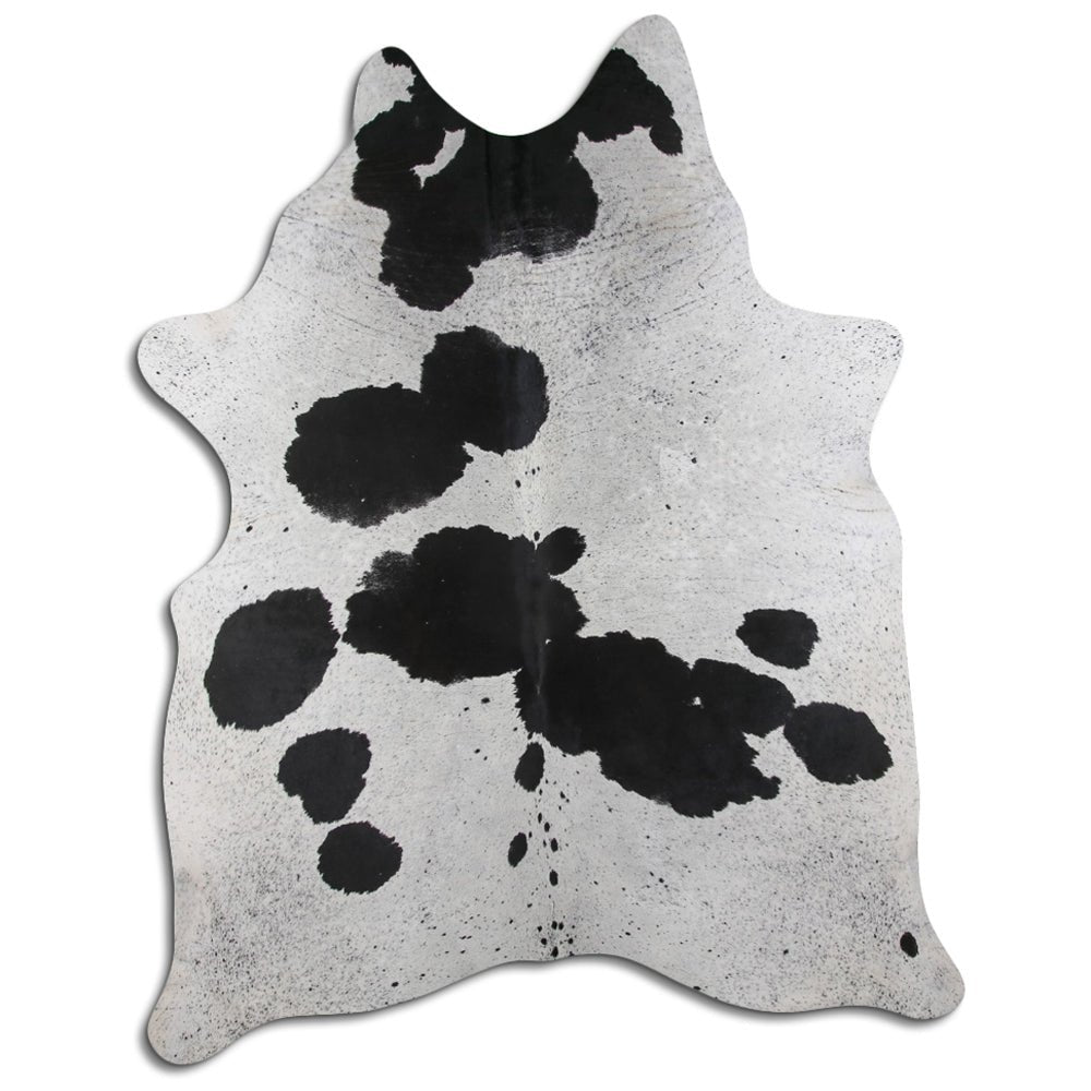 Genuine Brazilian Cowhide Rug 8.5 By 7.5 Feet Hair On Leather Decor