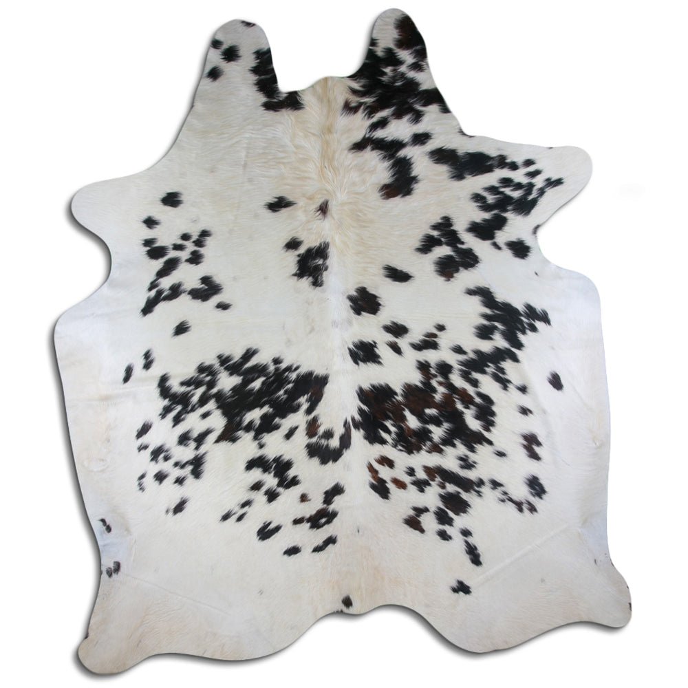 Genuine Brazilian Cowhide Rug 8.5 By 7.5 Feet Hair On Leather Decor