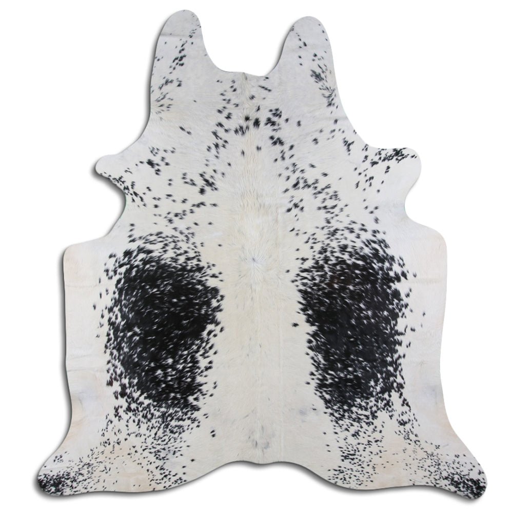 7.5 Ft X 6.5 Ft Genuine Brazilian Cowhide Skin Rug by Hilason | Hair-On Leather Home Décor Carpet