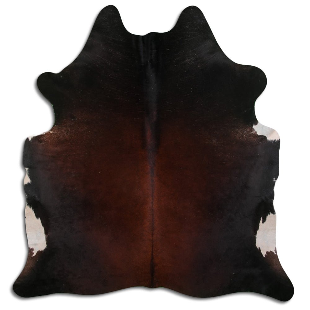 7.5 Ft X 6.5 Ft Genuine Brazilian Cowhide Skin Rug by Hilason | Hair-On Leather Home Décor Carpet
