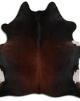 7.5 Ft X 6.5 Ft Genuine Brazilian Cowhide Skin Rug by Hilason | Hair-On Leather Home Décor Carpet