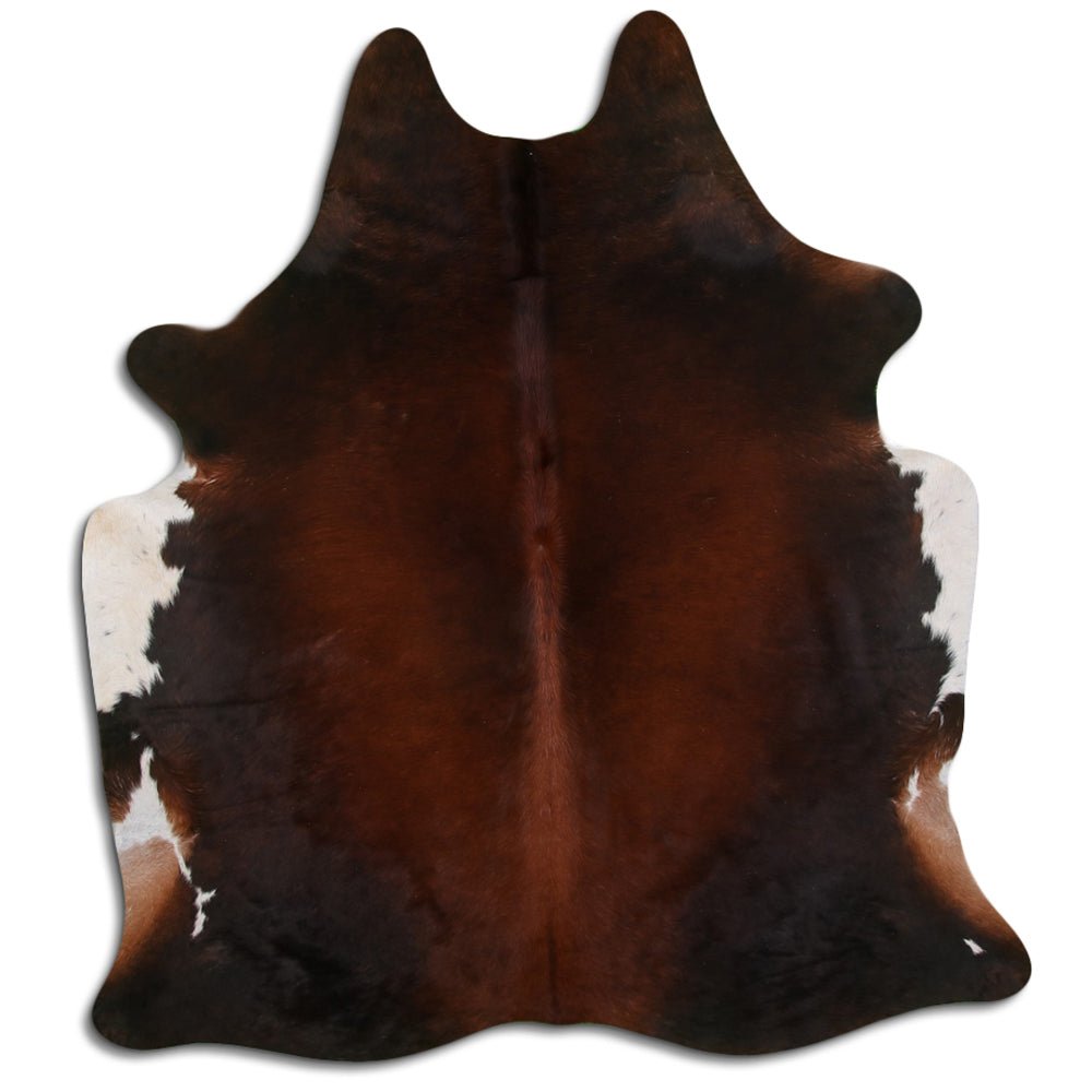 7.5 Ft X 6.5 Ft Genuine Brazilian Cowhide Skin Rug by Hilason | Hair-On Leather Home Décor Carpet