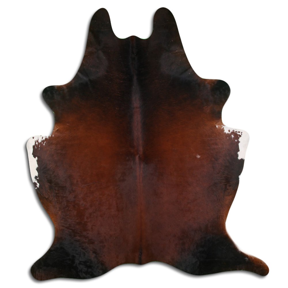 8 Ft X 7 Ft Genuine Brazilian Cowhide Skin Rug by Hilason | Hair-On Leather Home Décor Carpet