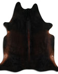 Genuine Brazilian Cowhide Rug 8.5 By 7.5 Feet Hair On Leather Decor