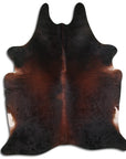 8 Ft X 7 Ft Genuine Brazilian Cowhide Skin Rug by Hilason | Hair-On Leather Home Décor Carpet
