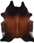 8.5 Ft X 7 Ft Genuine Brazilian Cowhide Skin Rug by Hilason | Hair-On Leather Home Décor Carpet