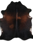 8.5 Ft X 7 Ft Genuine Brazilian Cowhide Skin Rug by Hilason | Hair-On Leather Home Décor Carpet