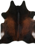 Genuine Brazilian Cowhide Rug 8.5 By 7.5 Feet Hair On Leather Decor