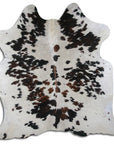 7.5 Ft X 6.5 Ft Genuine Brazilian Cowhide Skin Rug by Hilason | Hair-On Leather Home Décor Carpet