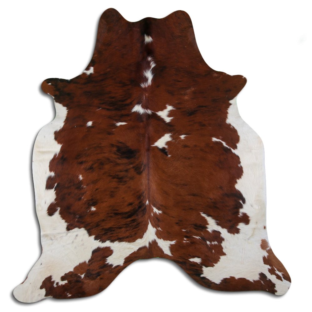 7.5 Ft X 6.5 Ft Genuine Brazilian Cowhide Skin Rug by Hilason | Hair-On Leather Home Décor Carpet