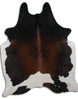 8.5 Ft X 7 Ft Genuine Brazilian Cowhide Skin Rug by Hilason | Hair-On Leather Home Décor Carpet