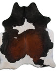 8.5 Ft X 7 Ft Genuine Brazilian Cowhide Skin Rug by Hilason | Hair-On Leather Home Décor Carpet