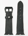 American Darling ADWAM104 Beautifully Hair-On Genuine American Leather I watch Strap Men and Women Unisex