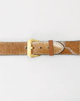 American Darling ADWAM108 Beautifully Hair-On Genuine American Leather I watch Strap Men and Women Unisex