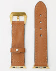 American Darling ADWAM108 Beautifully Hair-On Genuine American Leather I watch Strap Men and Women Unisex