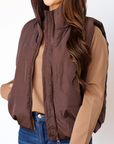 CLOUD VEST | BROWN
