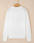 Merry Christmas Raglan Sleeve Sweater