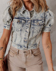 Eleanor Chest Puff Sleeve Jacket