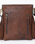 ADBGA333 American Darling Hand Tooled Hair On Genuine Leather Women Bag Western Handbag Purse