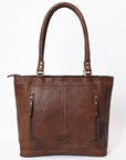 ADBGA339 American Darling Hand Tooled Hair On Genuine Leather Women Bag Western Handbag Purse