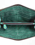 Never Mind Nmbgm106I Wallet Vintage Handmade Genuine Cowhide Leather Women Bag Western Handbag Purse