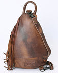 American Darling Sling Hair-On Genuine Leather women bag western handbag purse