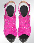 American Darling ADFT116 Hair-on genuine leather sandal footwear flip flop