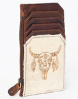 American Darling ADCCM101E Card-Holder Hair On Genuine Leather women bag western handbag purse