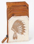 American Darling ADCCM101H Card-Holder Hair On Genuine Leather women bag western handbag purse