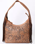 Hobo Hair On Saddle Blanket Genuine Leather Western Bag For Women