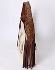 Hobo Hair On Saddle Blanket Genuine Leather Western Bag For Women