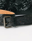 American Darling Tote Hand Tooled Genuine Leather Western Women Bag Handbag Purse | Black | Western Tote Bag | Travel Tote Bags | College Tote Bag | Casual Tote Bag