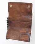 American Darling Clutch Hand Tooled Genuine Leather women bag western handbag purse