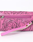 American Darling Clutch Hand Tooled Genuine Leather women bag western handbag purse