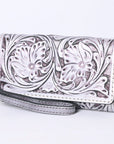 American Darling Clutch Hand Tooled Genuine Leather women bag western handbag purse