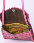 American Darling Wallet Hand Tooled Genuine Leather women bag western handbag purse