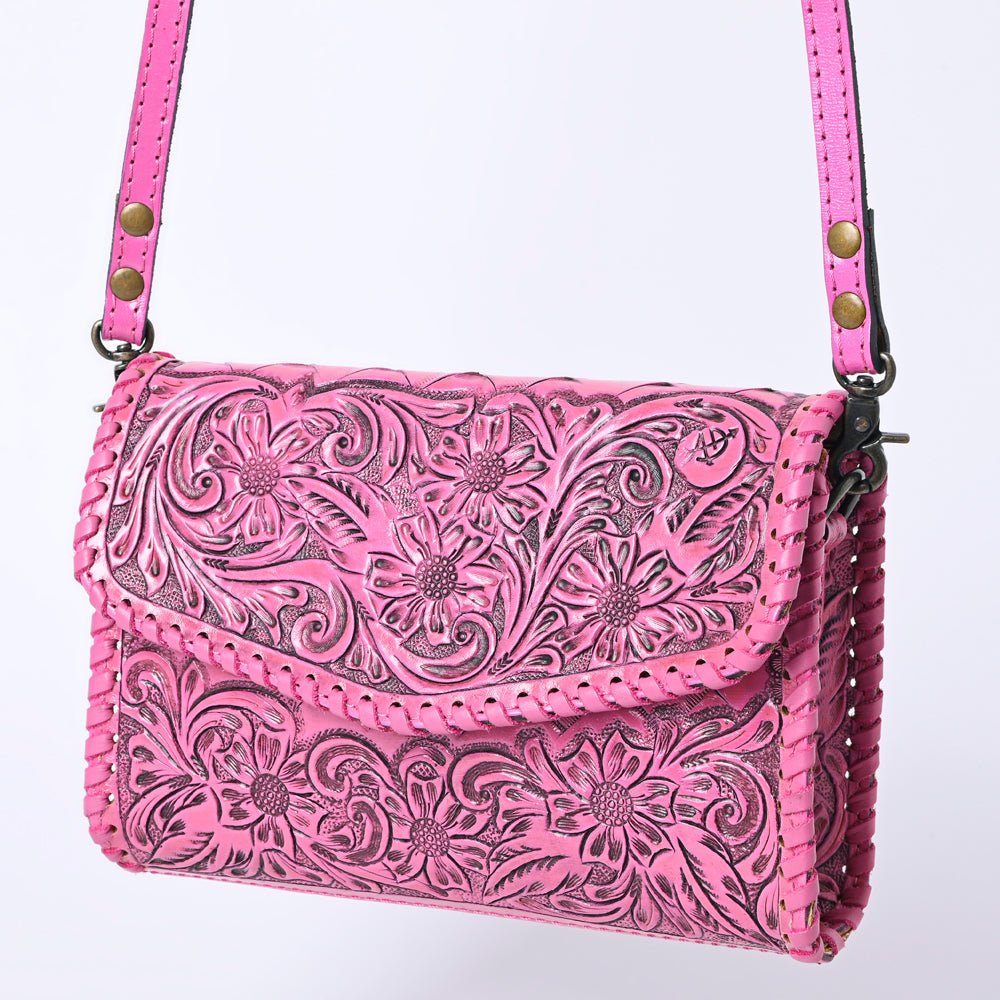 American Darling Wallet Hand Tooled Genuine Leather women bag western handbag purse
