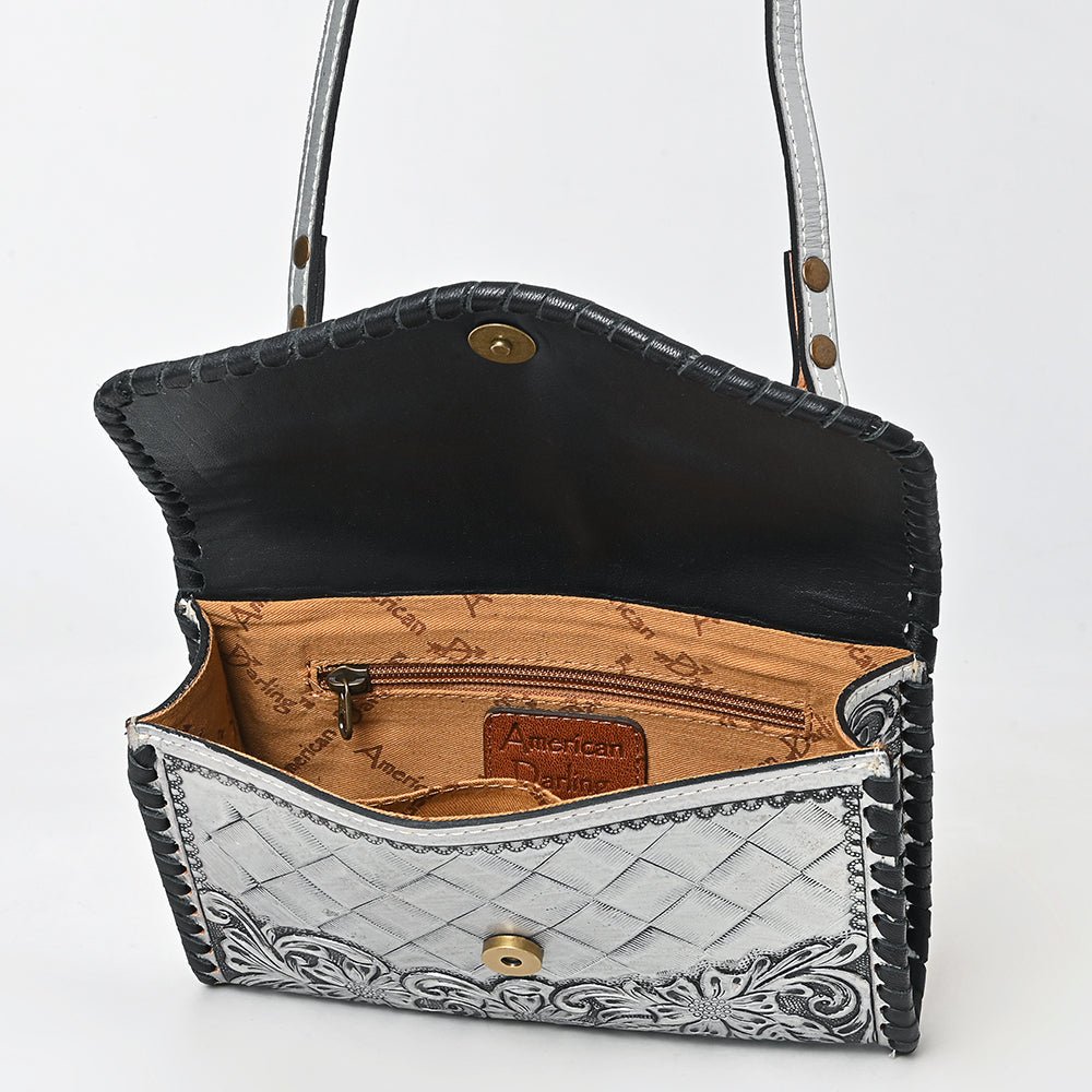 American Darling Wallet Hand Tooled Genuine Leather women bag western handbag purse