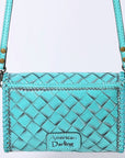 American Darling Wallet Hand Tooled Genuine Leather women bag western handbag purse
