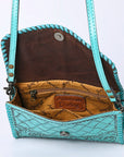 American Darling Wallet Hand Tooled Genuine Leather women bag western handbag purse