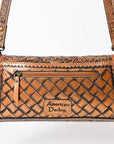 American Darling Wallet Hand Tooled Genuine Leather women bag western handbag purse
