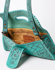 American Darling Wallet Hand Tooled Genuine Leather women bag western handbag purse