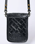 American Darling Cell Phone Holder Hand Tooled Genuine Leather women bag western handbag purse