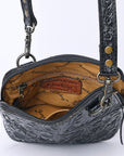 American Darling Cross Body Hand Tooled Genuine Leather women bag western handbag purse